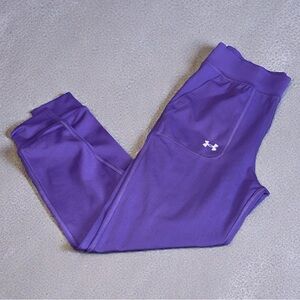 Under Armour Kids Violet Leggings (Youth Small) NWOT